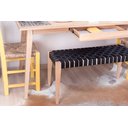 Ver imagem 4 de Mesa Escritório 150cm Adria Slim Madeira Natural Fraxinus White Ash Madeira Maciça