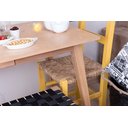 Ver imagem 5 de Mesa Escritório 150cm Adria Slim Madeira Natural Fraxinus White Ash Madeira Maciça