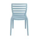 Ver imagem 4 de Cadeira Infantil Tramontina Sofia Empilhável em Polipropileno Azul Pastel