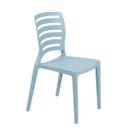 Ver imagem 1 de Cadeira Infantil Tramontina Sofia Empilhável em Polipropileno Azul Pastel