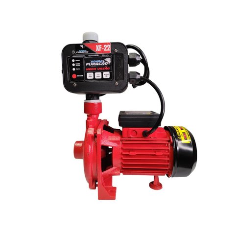 Pressurizador de Agua Casapump Xf-22fe Furacão 1/2cv Bivolt 22mca 70 Litros/min Alta Vazão