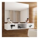 Ver imagem 1 de Penteadeira para Salão Tipo Bancada Cor Branco