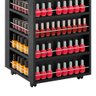 Carrinho Para Esmalte Giratório Preto Capacidade 300 Esmalte - 5