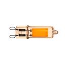 Ver imagem 2 de Lampada LED Decorativa G9 Luz Ambar Kit 20 Uni Iluminaçao Decoraçao Retro Quente