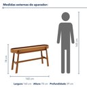Ver imagem 3 de Aparador Lavie - Tampo: Laminado - Cor: Amêndoa