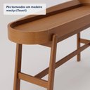 Ver imagem 5 de Aparador Lavie - Tampo: Laminado - Cor: Amêndoa