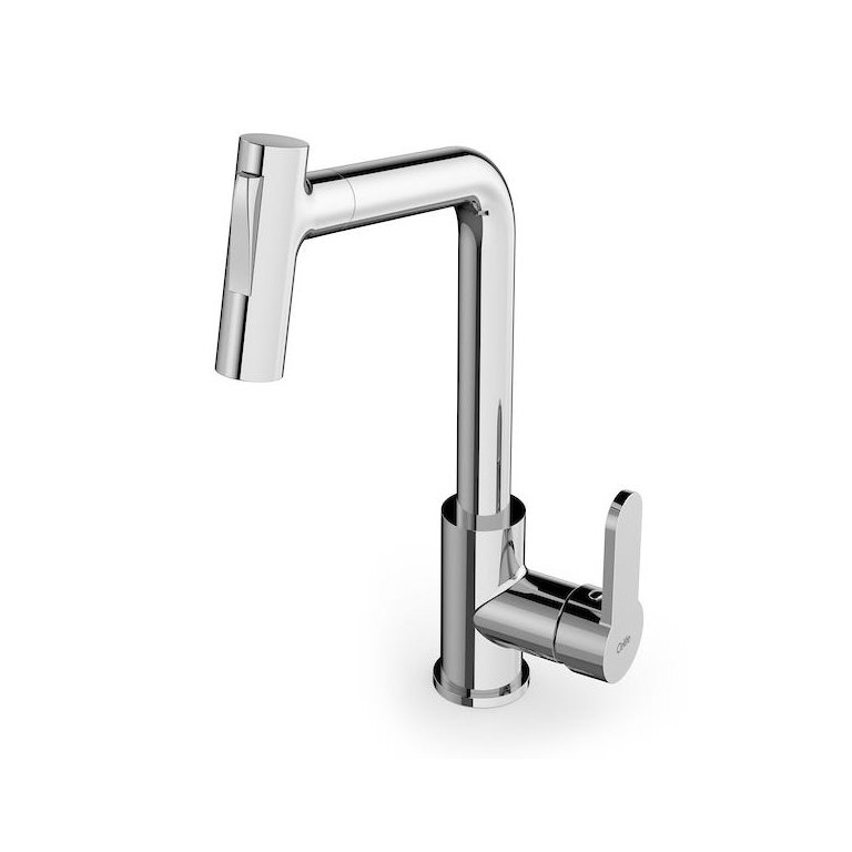 Monocomando Celite Kitchen para Cozinha 2 Tipos de Jato Crom