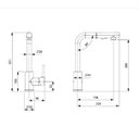Ver imagem 5 de Torneira Para Cozinha Misturador Prática Celite B5001F5CR0