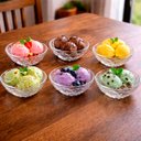 Ver imagem 3 de Jogo Tigelas Bowl Sorvete Sobremesa Vidro de 165ml Kit 6pçs