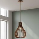 Ver imagem 2 de Luminária Pendente 131cm 1 Lâmpada Dital Interna Cozinha Jantar Quarto Lustre