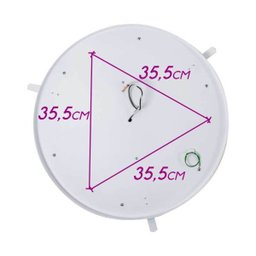 Plafon Donna Sobrepor Redondo Alumínio Ø60cm St2192 - 7