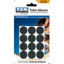 Ver imagem 2 de Kit 48 Feltro Protetor Adesivo Pé Sofá Cadeira Mesa Tekbond