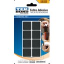 Ver imagem 2 de Kit 32 Feltro Protetor Adesivo Pé Sofá Cadeira Mesa Tekbond