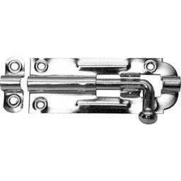 Ferrolho Redondo Zincado 2 1/2" Silvana 3 Unidades - 4