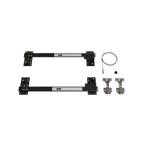 Sistema Escamoteável Rivelato 533mm Embutido 15 a 20mm Rometal 01 Kit