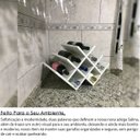 Ver imagem 2 de Suporte Nicho Adega de Garrafa Vinho Colmeia Compacta Balcão Mesa