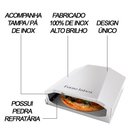 Ver imagem 4 de Forno de Pizza Inox Refratário Para Fogão Italiano
