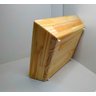 Fruteira de Madeira de Pinus com Acabamentoem Verniz de Mesa com Pezinhos de Plástico - 4