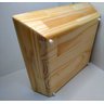 Fruteira de Madeira de Pinus com Acabamentoem Verniz de Mesa com Pezinhos de Plástico - 6