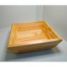 Fruteira de Madeira de Pinus com Acabamentoem Verniz de Mesa com Pezinhos de Plástico - 8