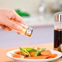 Ver imagem 4 de Galheteiro de Vidro 4 Peças Vinagre Pimenta Sal Azeite Suporte Mesa Restaurante Casa Condimento Temp