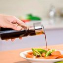 Ver imagem 3 de Galheteiro de Vidro 4 Peças Vinagre Pimenta Sal Azeite Suporte Mesa Restaurante Casa Condimento Temp