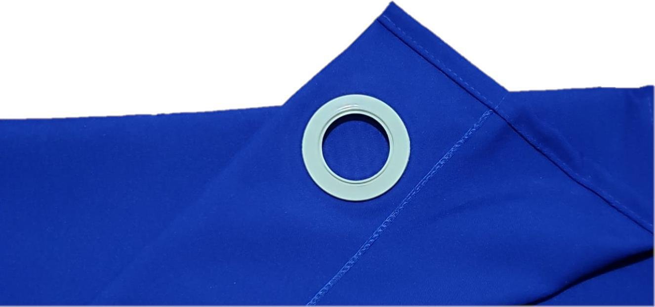 Cortina Tecido Oxford Azul-Royal 300X230 Fabritex Enxovais - 2