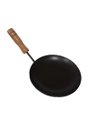 Ver imagem 2 de Chapa Disco Arado Frita Ovo Chapa de Aço Cabo Madeira 17cm