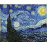 Quadro a Noite Estrelada Vincent Van Gogh 30x40cm - 1