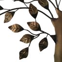 Ver imagem 4 de Árvore Artesanal de Ferro Com Folhas Wavy Para Decoração de Parede Libertas Rosas Artesanato Árvore 