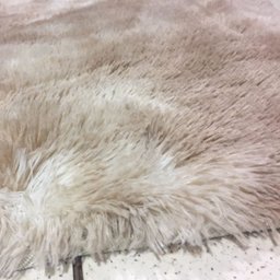 Tapete para Sala 3x2 Bege Mesclado Felpudo Peludo 3,00x2,00 - 3