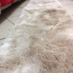 Tapete para Sala 3x2 Bege Mesclado Felpudo Peludo 3,00x2,00 - 5