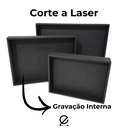Ver imagem 7 de Kit 3 Bandejas Organizadoras Decorativas MDF Preto Multiuso