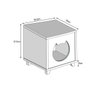 Casinha para Gatos de Madeira Natural Toca - 5