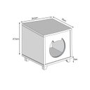 Ver imagem 5 de Casinha para Gatos de Madeira Natural Toca