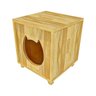 Casinha para Gatos de Madeira Natural Toca - 3