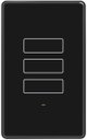 Ver imagem 2 de Interruptor Inteligente Agl Wifi Touch 3 Teclas Preto - 40101