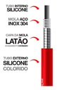 Ver imagem 6 de Torneira Cozinha Mesa Gourmet Cônico Red / Cr 2169 C-65