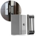 Ver imagem 1 de Fechadura Eletroímã M100 sem Sensor Imã Magnética Ipec - Cinza