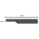 Ver imagem 3 de Kit 6 Puxadores Direitos de Móveis 18cm Cinza Aço Carbono Or