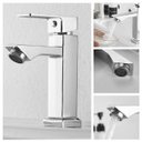 Ver imagem 3 de Toneira Banheiro Monocomando Preto Luxo Bancada Pia Moderna Lavabo Lavanderia Area Externa Hotel Pou