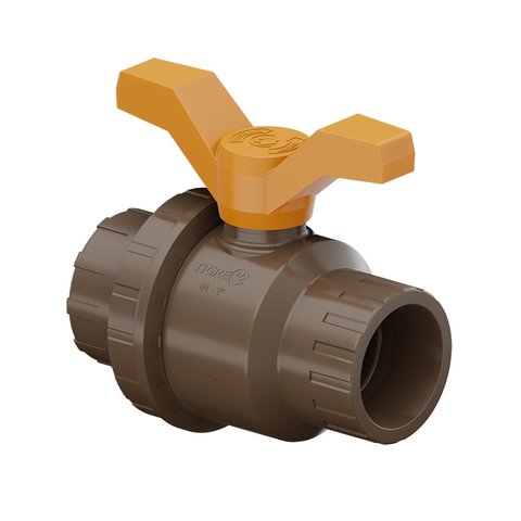 Registro de Esfera Tigre com União Soldável 60mm 60mm União Soldável