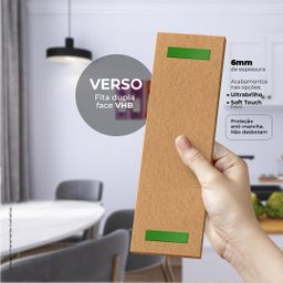 Vinho Harmonização - Quadro decorativo com 15mm de espessura com borda infinita - 6mm - Placa decora - 4