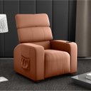 Ver imagem 5 de Kit 2 Poltronas do Papai Parma Retrátil e Reclinável:veludo Ferrugem