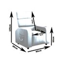 Ver imagem 6 de Kit 2 Poltronas do Papai Parma Retrátil e Reclinável:veludo Ferrugem