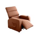 Ver imagem 3 de Kit 2 Poltronas do Papai Parma Retrátil e Reclinável:veludo Ferrugem