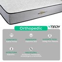 Ver imagem 5 de Bicama Baú com Colchão Solteirão Orthopedic D33 Preto Vtech