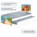 Ver imagem 3 de Bi Cama Juvenil Zap com Cabeceira Terra Dos Dinossauros