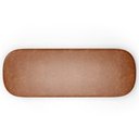Ver imagem 6 de Puff Decorativo Orgânico para Living Quarto 140cm Doha W01 Couríssimo Camel - Lyam Decor