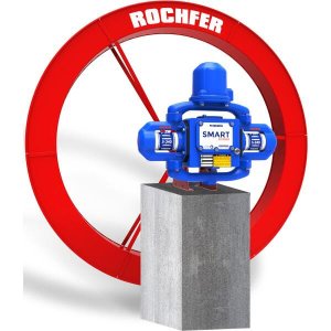 BOMBA DE RODA DÁGUA ROCHFER SMART S-340C COM RODA 1,37 X 0,17 E MINI SUPORTE